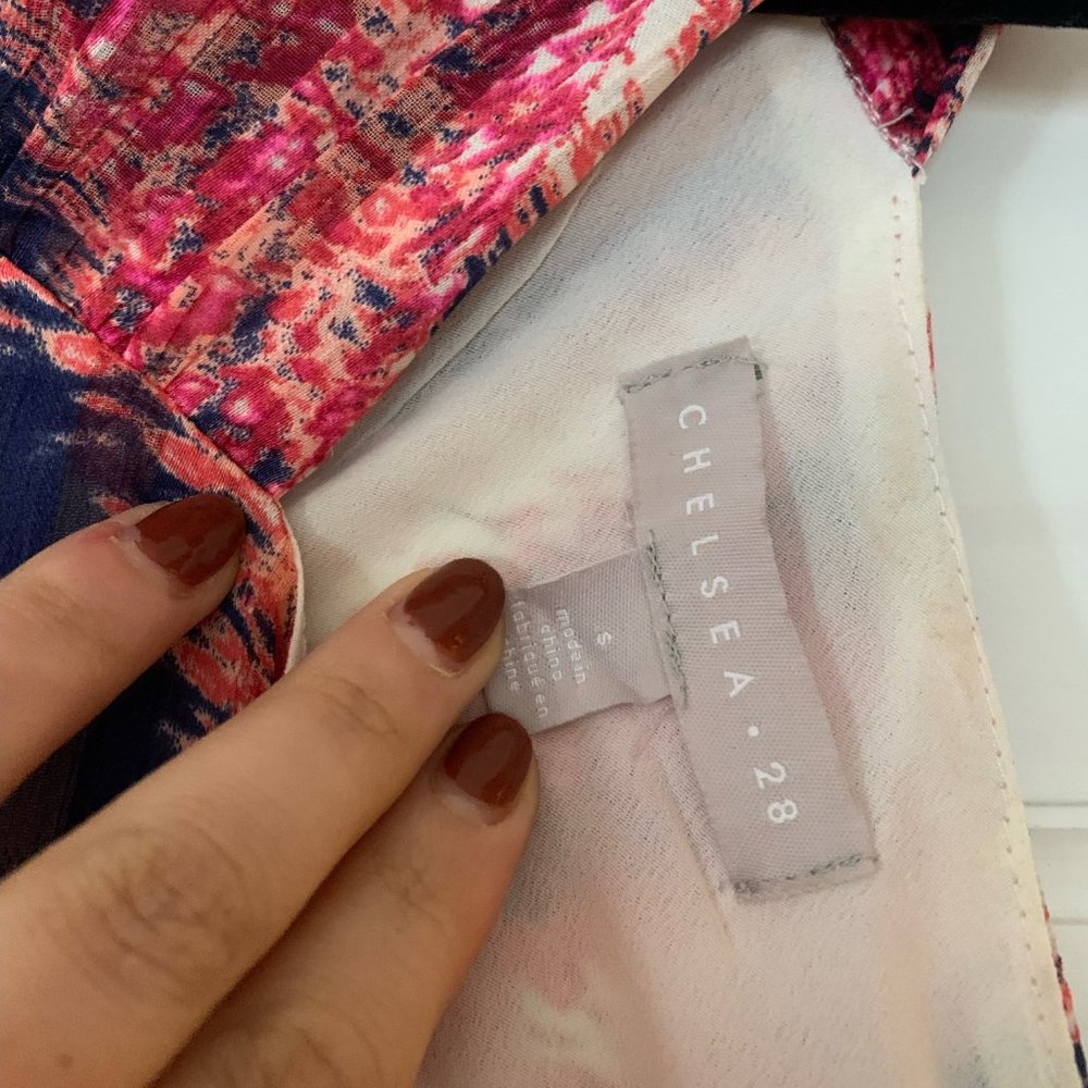 Chelsea28 Chiffon Halter Dress - Like NEW! - Picture 3 of 3